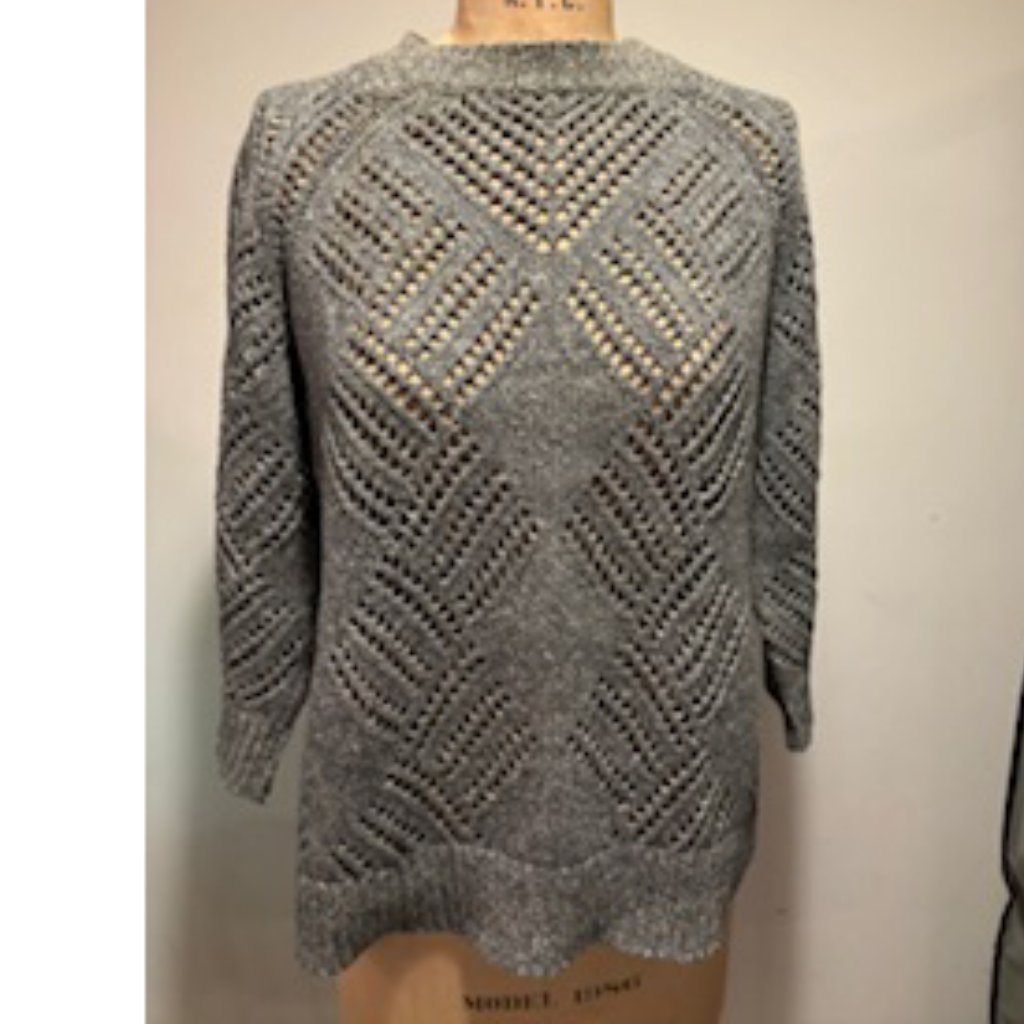 Silver Gray Sweater From Steven Alan